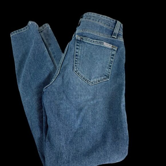 Joe's Jeans High Rise Skinny Ankle Jean Siyeh Blue Wash Sz 25 - Picture 3 of 9